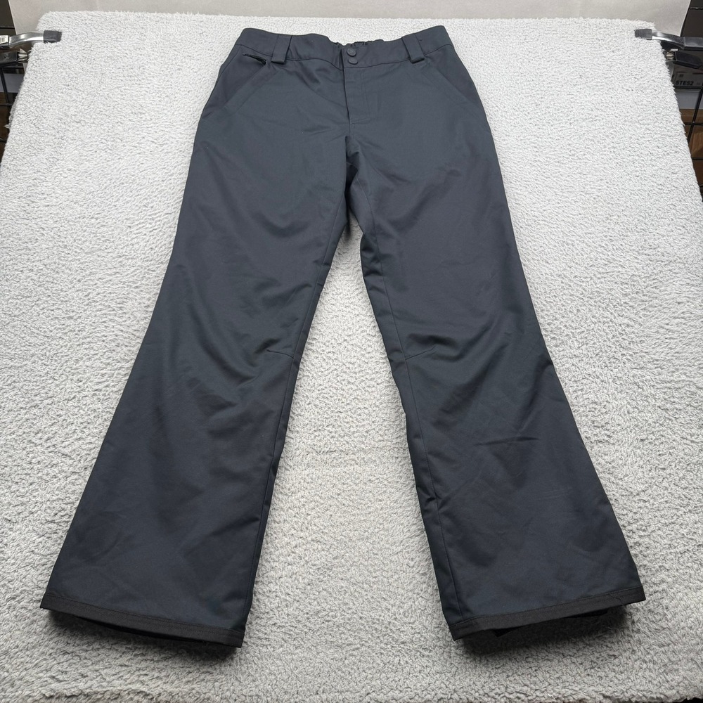 Obermeyer Ski Pants Mens M Black Solid Style 25103 Insulated Snowboard